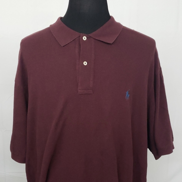 Polo by Ralph Lauren Shirts | Ralph Lauren Short Sleeve Polo Shirt Maroon | Poshmark